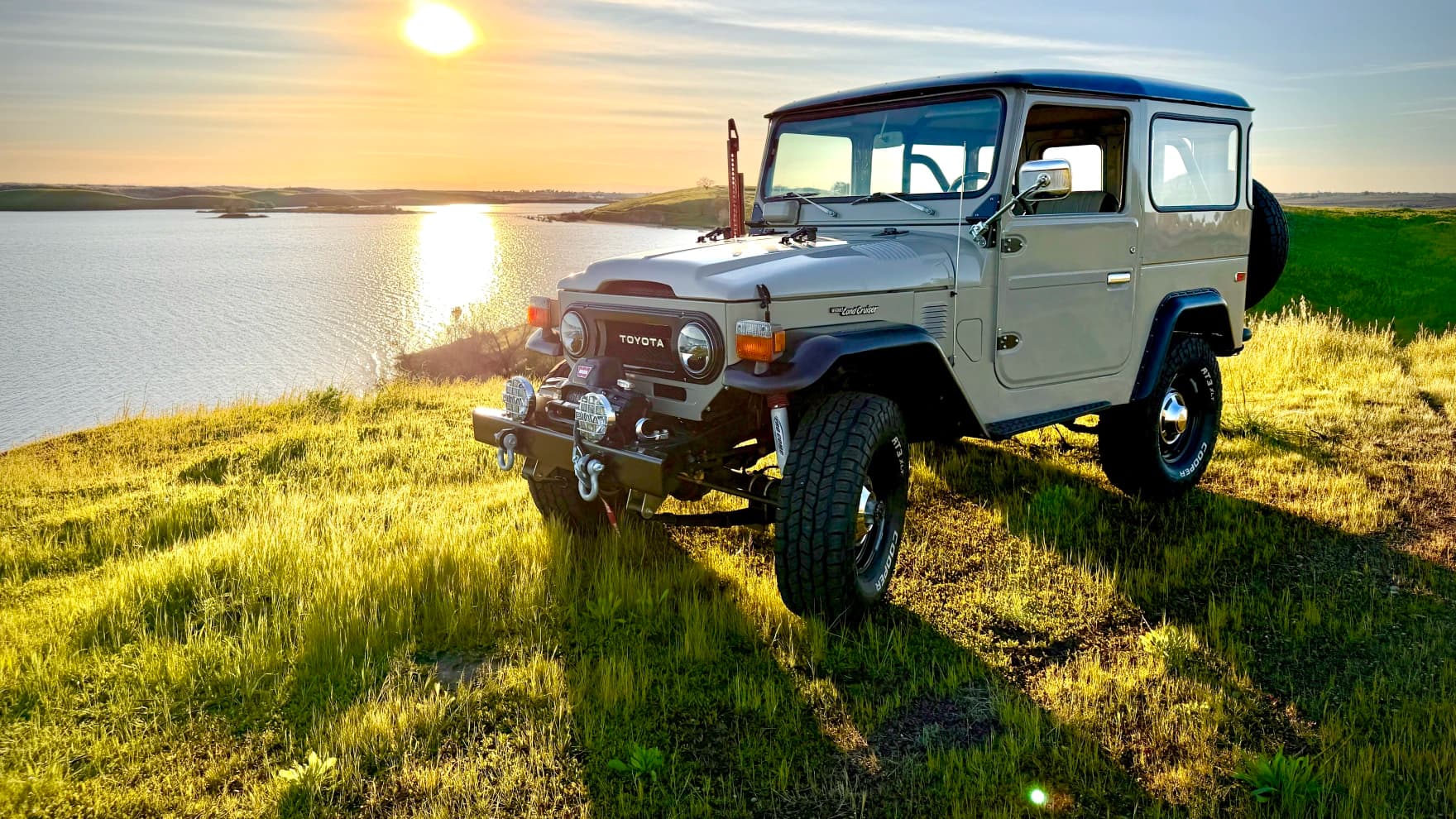 1975 Toyota Land Cruiser FJ40 sweepstakes prize vehicle