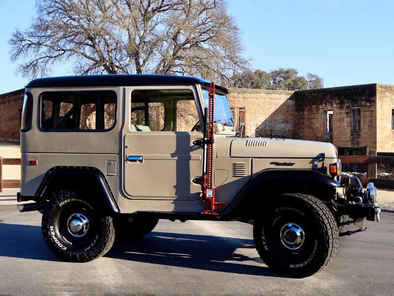 1975 Toyota Land Cruiser FJ40 sweepstakes prize vehicle
